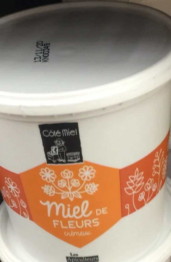 Miel de fleurs crémeux