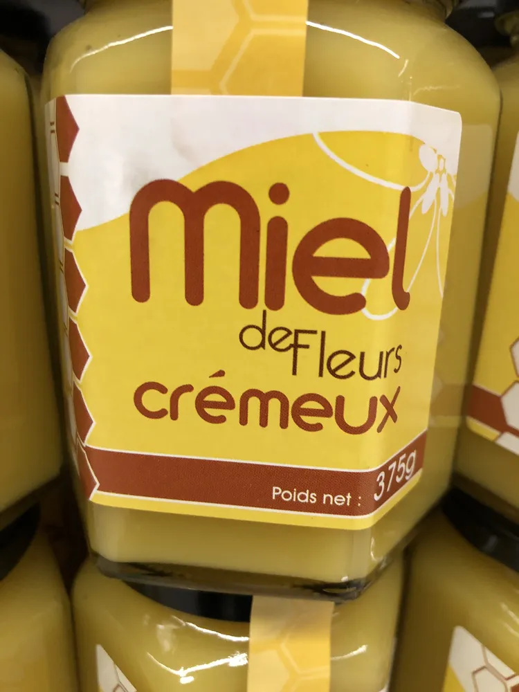 Miel de fleurs crémeux
