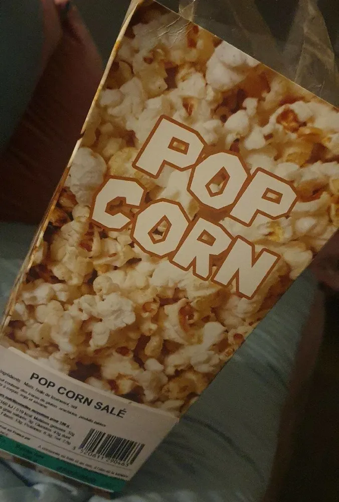 Pop corn salé