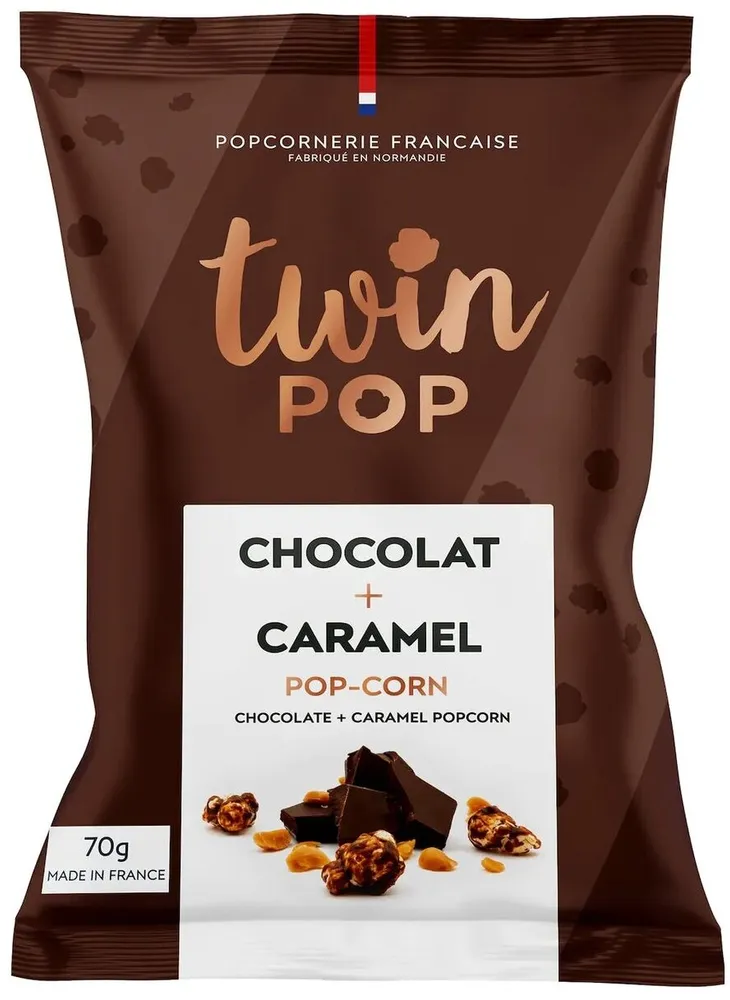 Popcorn Chocolat + Caramel