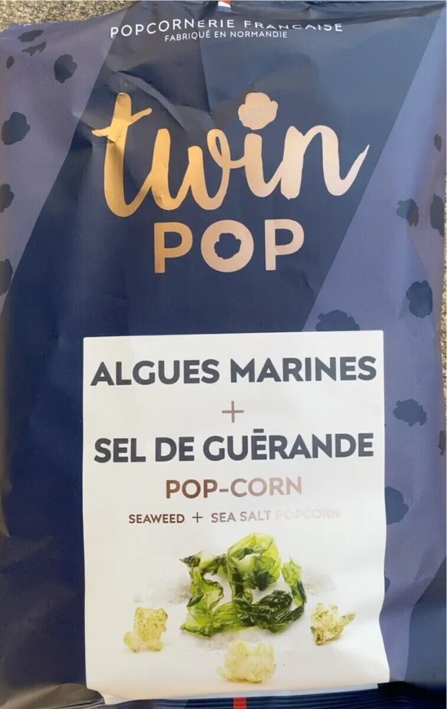 POP CORN ALGUES MARINES ET SEL DE GUÉRANDE