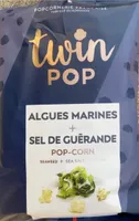 POP CORN ALGUES MARINES ET SEL DE GUÉRANDE
