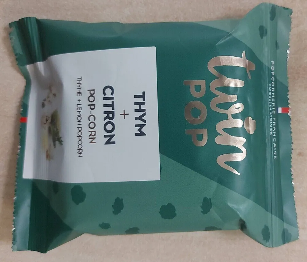 Twin pop Thym + Citron