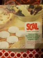 Tranchettes de fromage au lait de chèvre pasteurisé surgelées