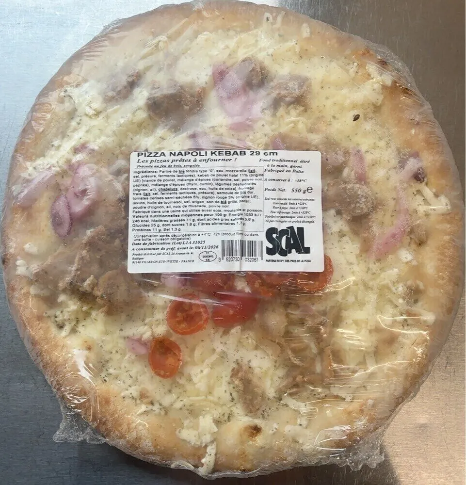 Pizza napoli Kebab