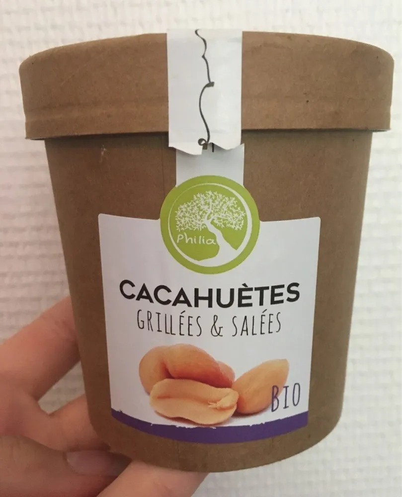 Cacahuètes grillées et salées