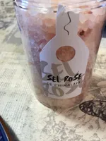 Gros sel rose de l'Himalaya