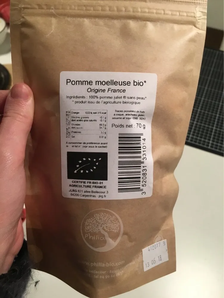 Pomme moelleuse