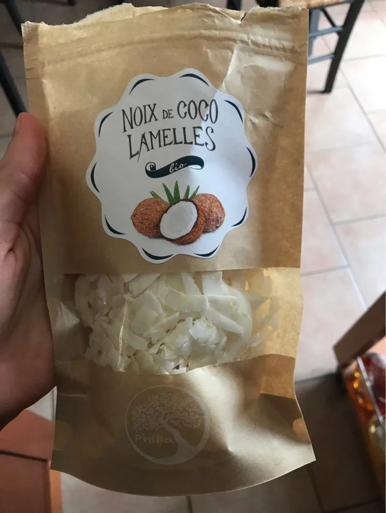 Noix de coco lamelles bio