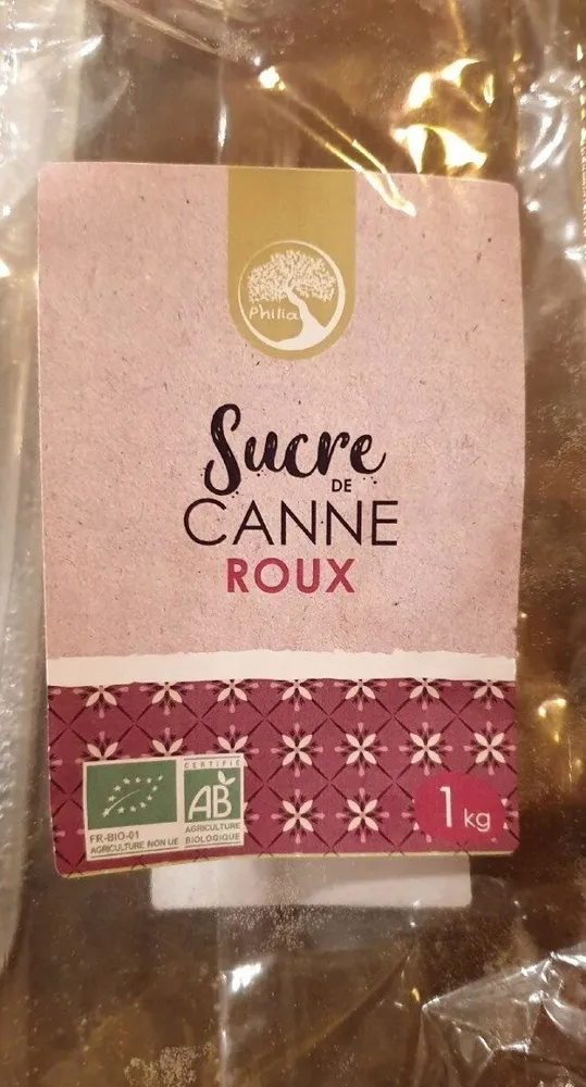 Sucre de canne roux