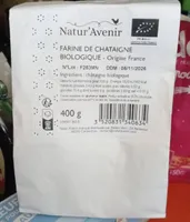 Farine de châtaignes biologique