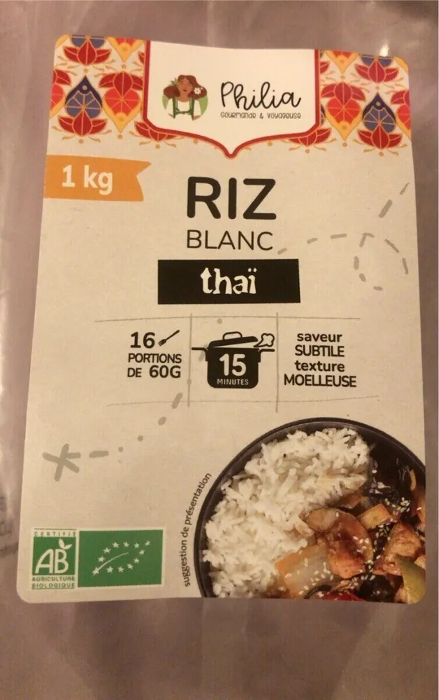 RIZ BLANC thaï