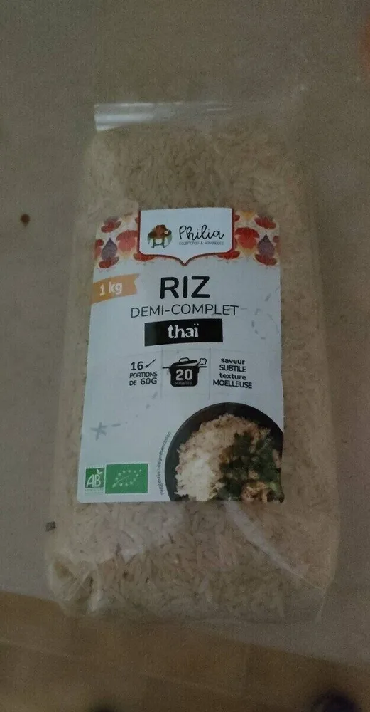 Riz demi complet