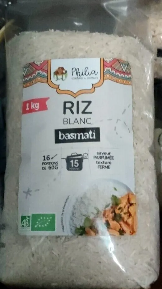 Riz basmati blanc
