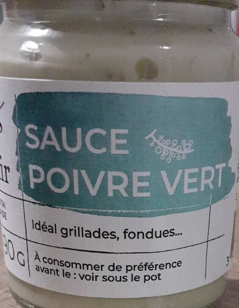 sauce poivre vert