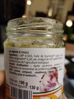 Ail Mariné à l'huile