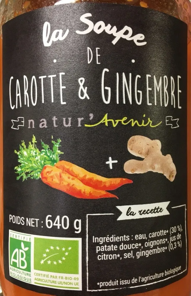 Soupe de carotte