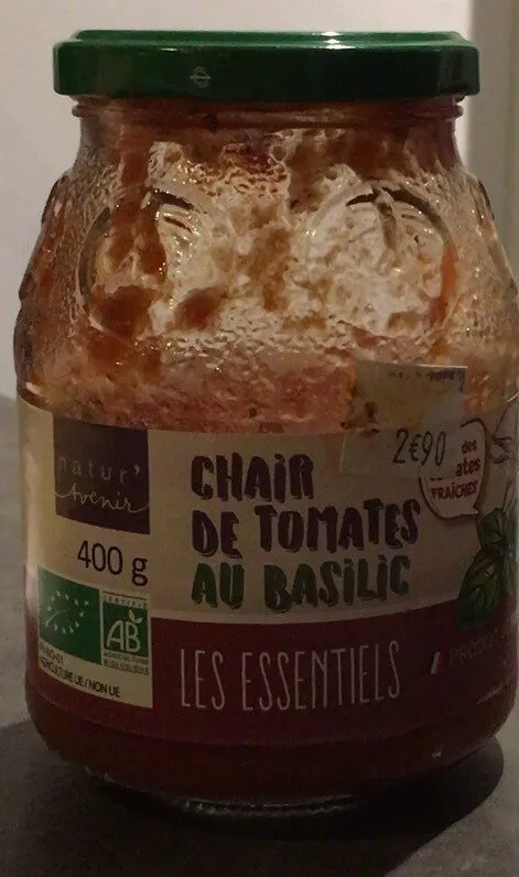 Chair de tomates au basilic