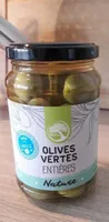 Olives vertes entières
