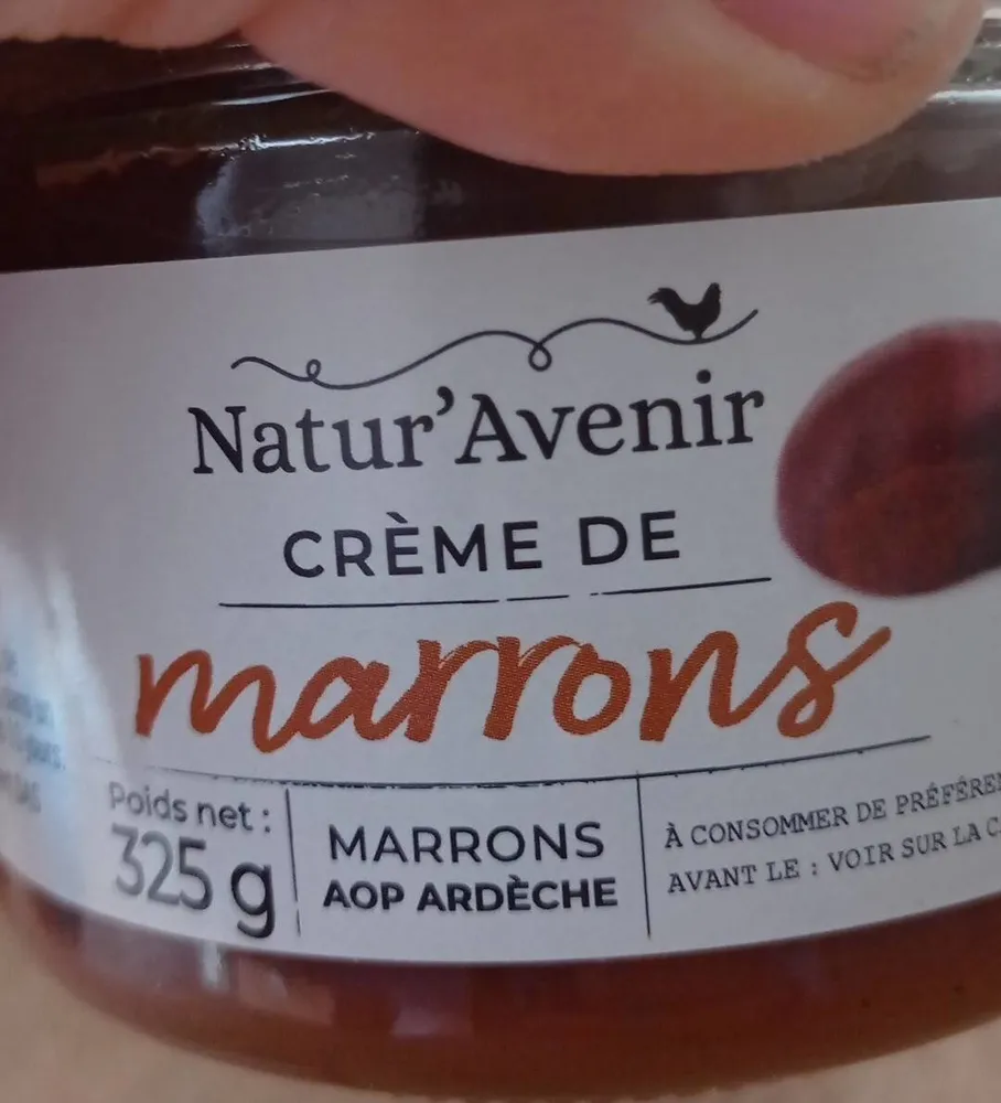 Crème de marrons