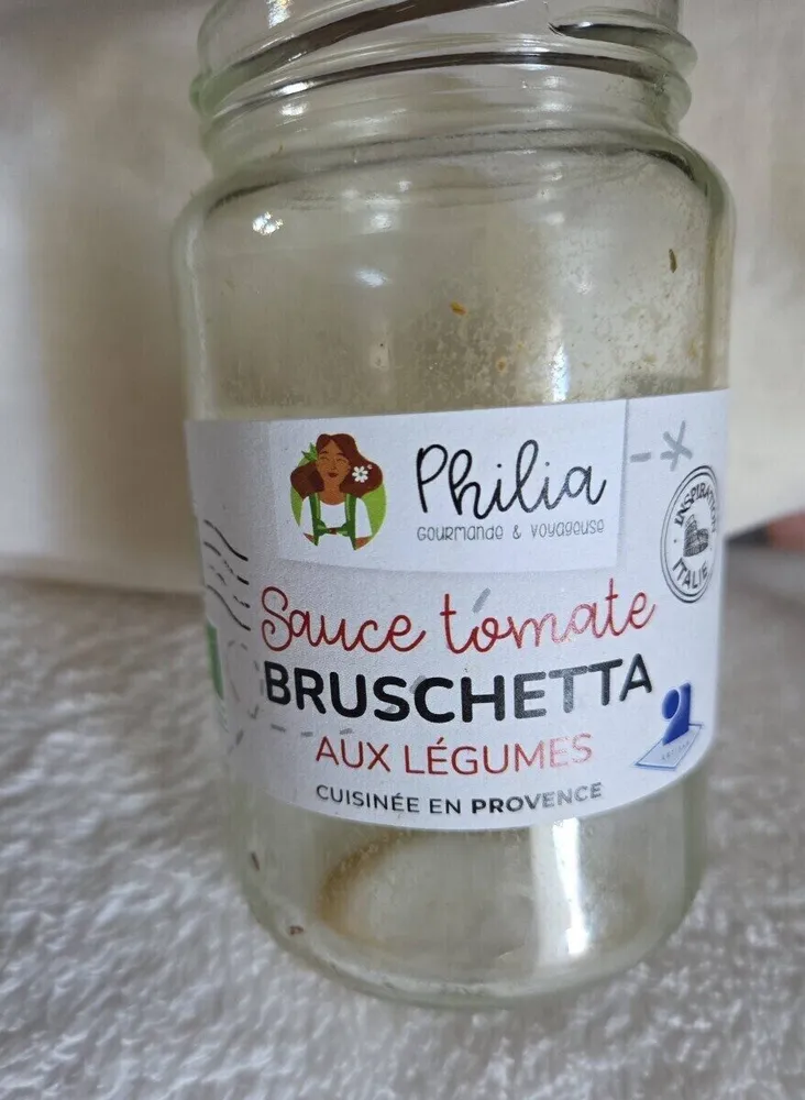 Sauce tomate BRUSCHETTA aux légumes