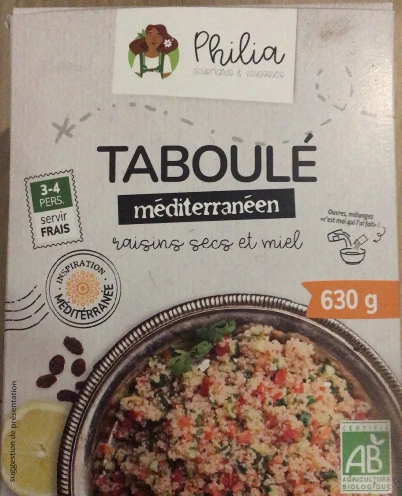 Taboulé méditerranéen