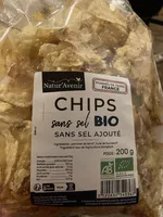 CHIPS sans sel BIO SANS SEL AJOUTÉ
