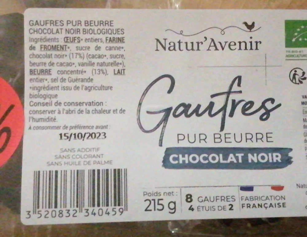 Gaufres pur beurre