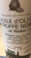Huile d’olive truffe noire du Ventoux