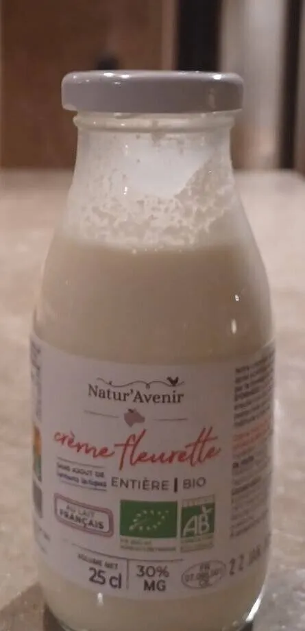 crème fleurette ENTIÈRE | BIO