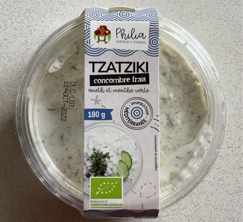 Taztziki concombre frais