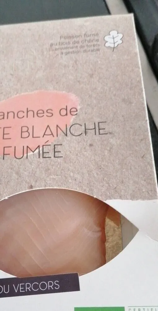 Tranches de Truite Blanche fumée Bio du Vercors de Natur'amie