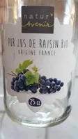 Pur jus de raisin rouge bio