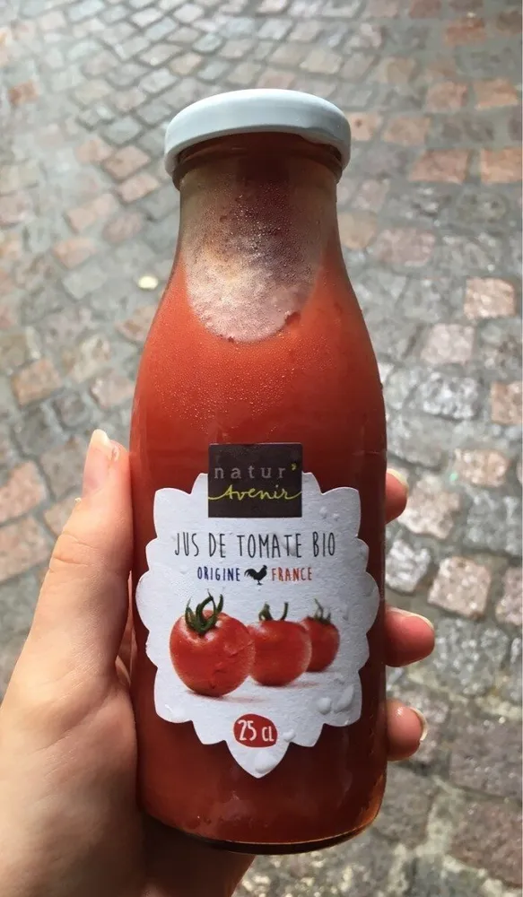 Jus de tomate bio