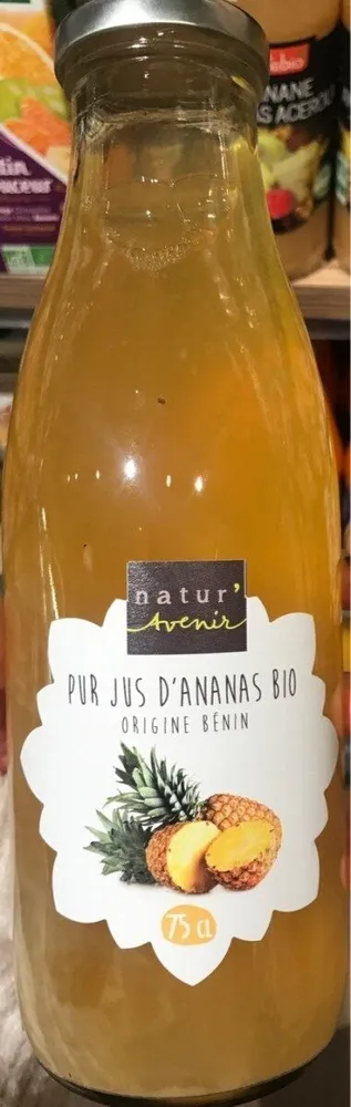 Pur jus d'ananas bio