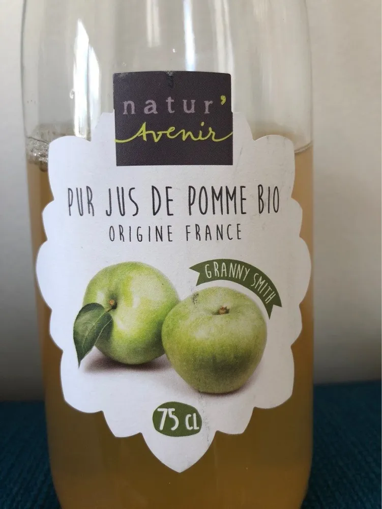 Pur jus de pommes granny smith bio