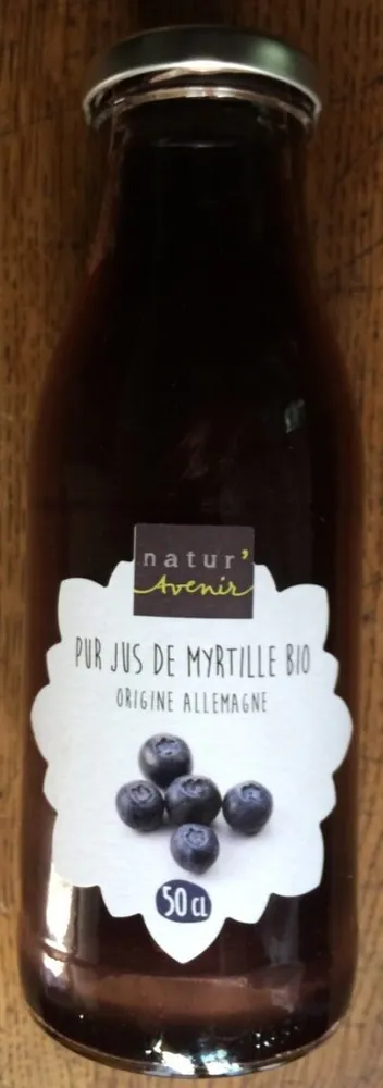 Pur jus de myrtille bio