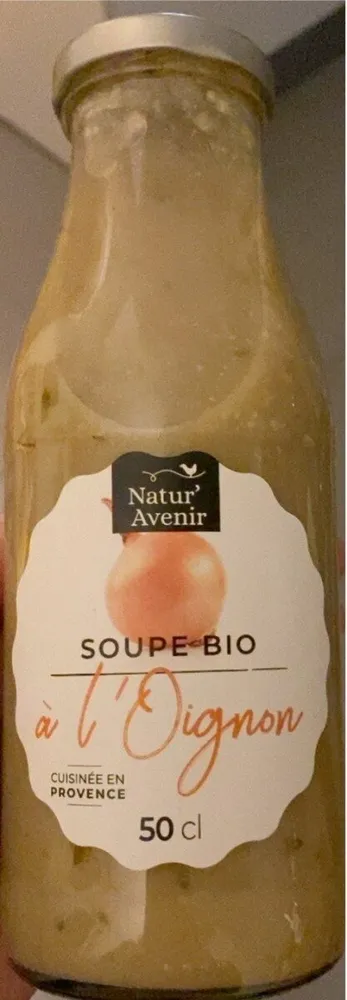 Soupe ognion bio