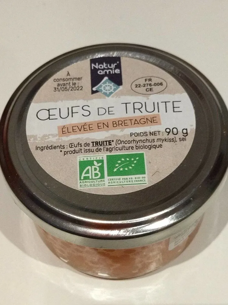 Oeufs de truite