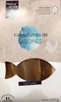 Filets fumés de la sardine