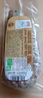 SAUCISSE SÈCHE pur porc HAUT PAYS 200g