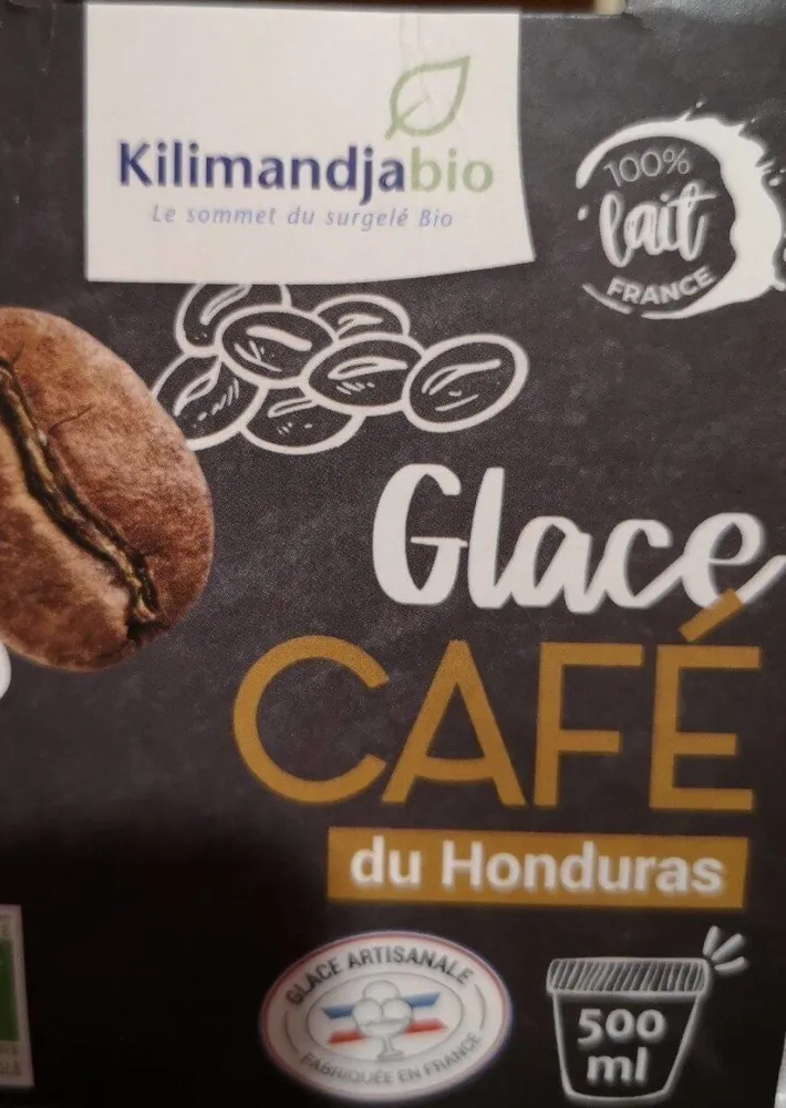 Glace café du Honduras