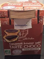 Glace tarte choco caramel beurre salé