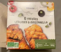 Tresse legumes mozzarella