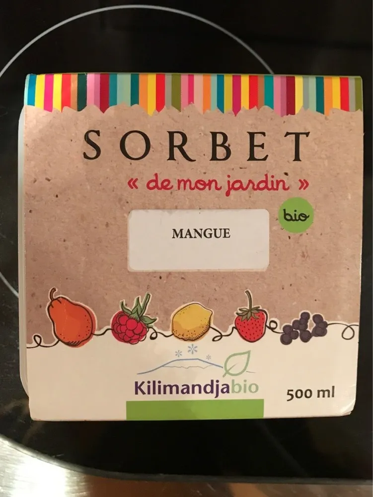 Sorbet  mangue