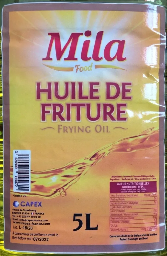 huile de friture
