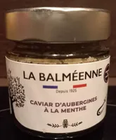 Caviar d'aubergines à la menthe