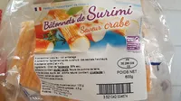 Batonnet de surimi saveur crabe
