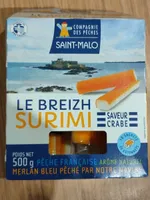 Breizh Surimi saveur crabe x 10 sachets soit 30 bâtonnets
