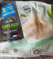 Dos de cabillaud sans arête